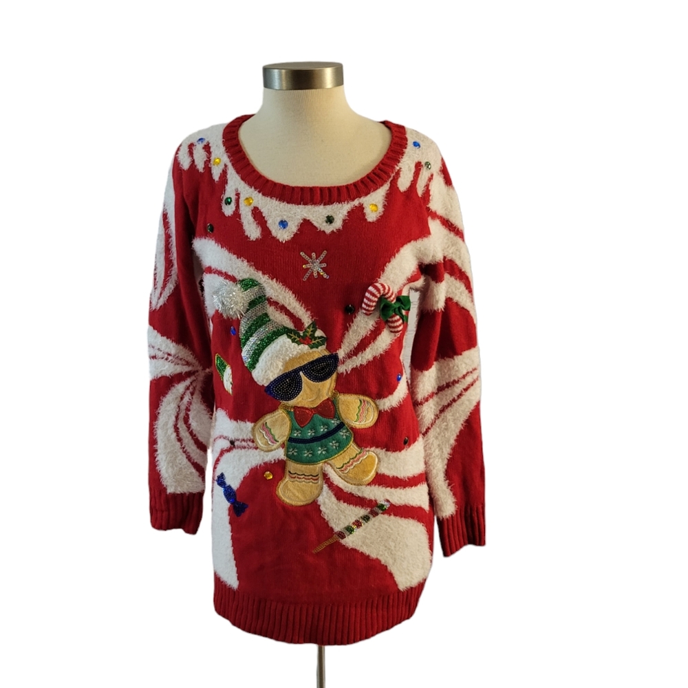 33* Degrees Funky Gingerbread Xmas Sweater